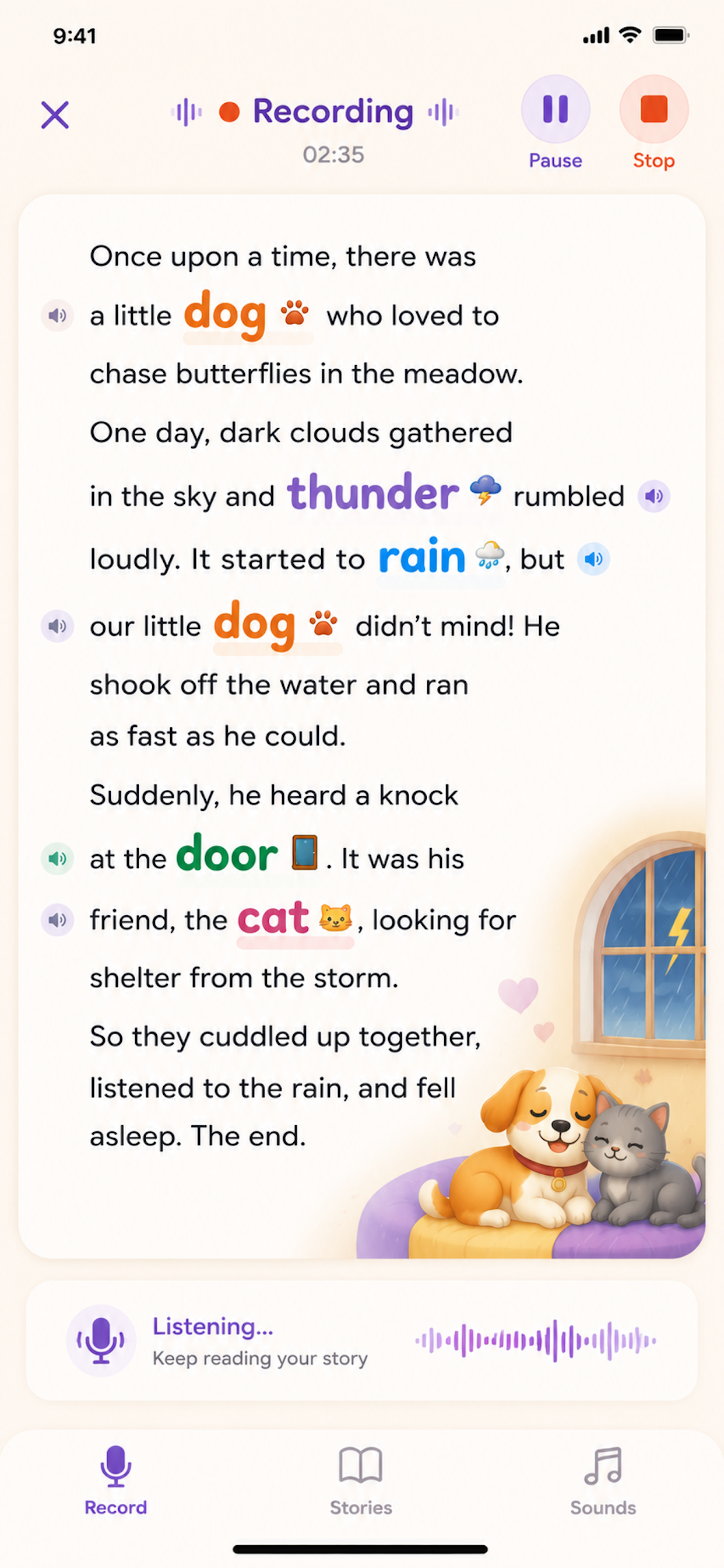 WhizzyTales bedtime tale recorder for kids and families
